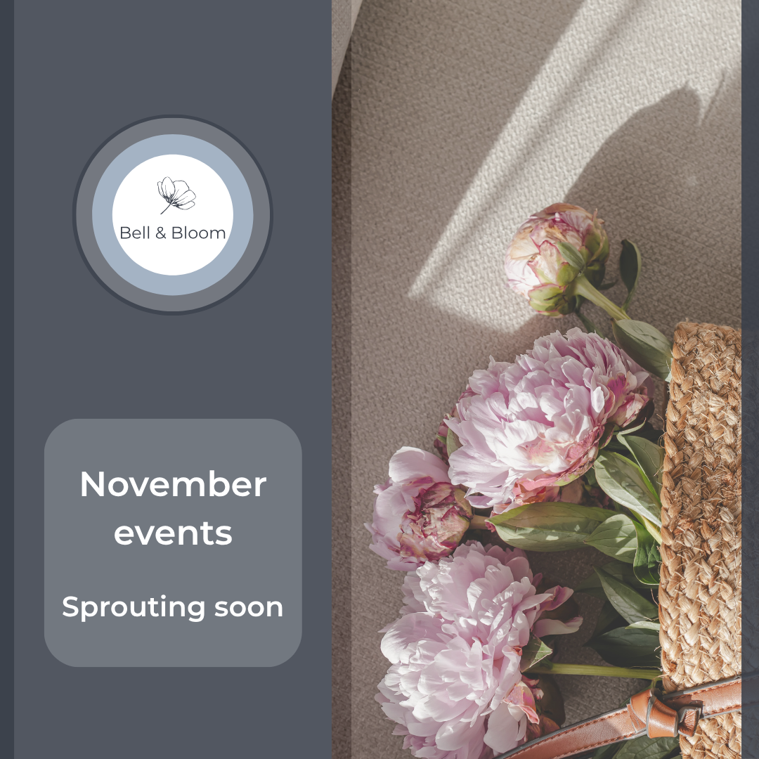 November events sprouting soon event cover
